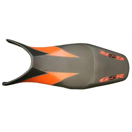 housse de selle bagster SUZUKI GSR600 2008-2010 VERMILLON NACRE/LETTRES TUILE Usine Directe