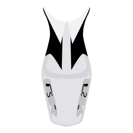 housse de selle bagster SUZUKI GSR600 2007 GRIS CLAIR/NOIR/GRIS CLAIR/LETTRES ARGENT Prix Bas
