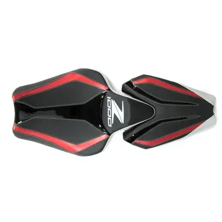 housse de selle bagster KAWASAKI Z1000 2014 noir/rouge Top Vente