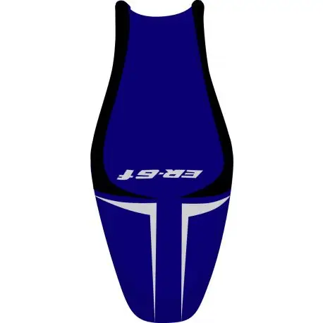 housse de selle bagster KAWASAKI ER6F 2007 AZUR NACRE/NOIR/GRIS CLAIR/LETTRES GRISES CLAIRES Réduction