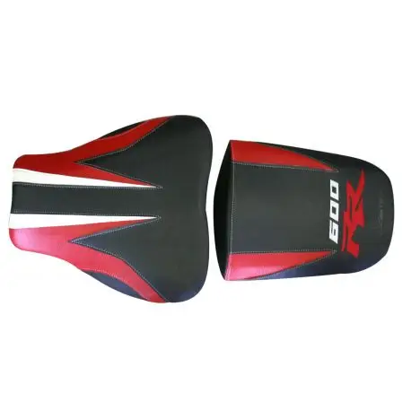 housse de selle bagster HONDA CBR600RR 2009-2010 ROUGE/NOIR/LETTRES BLANCHES ET ROUGES Haute Qualité