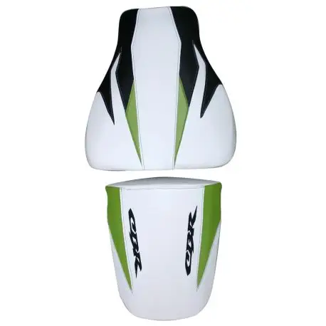 housse de selle bagster HONDA CBR600RR 2008 BLANC/NOIR/POMME/LETTRES NOIRES Marque