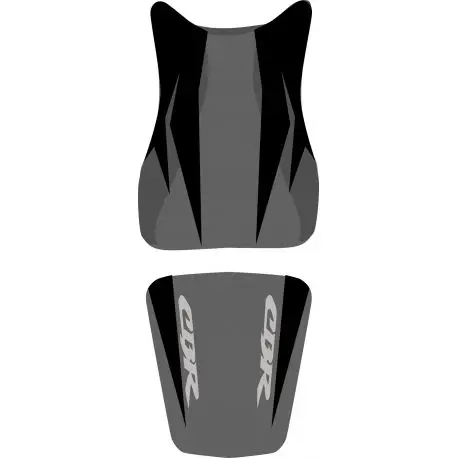 housse de selle bagster HONDA CBR600RR 2007 NOIR/NOIR MAT/LETTRES ANTHRACITES Offre Limitée