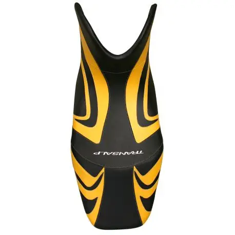 Jusqu’à Épuisement Des Stocks housse de selle bagster HONDA 700 TRANSALP 2008-2011 2008-2009 NOIR/SAFRAN/LETTRES BLANCHES