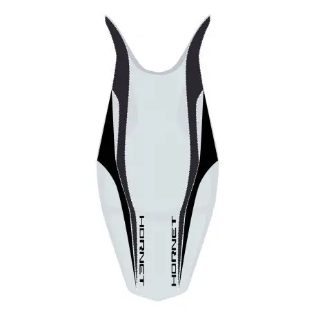 Acheter En Ligne housse de selle bagster HONDA 600 HORNET 2008-2009 GRIS CLAIR/NOIR MAT/LETTRES NOIRES