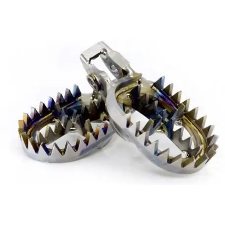 Repose-pieds mx PRO-PEGS en titane GAS GAS EC YAMAHA YZ YZF FANTIC XX XXF XE XEF Usine Directe