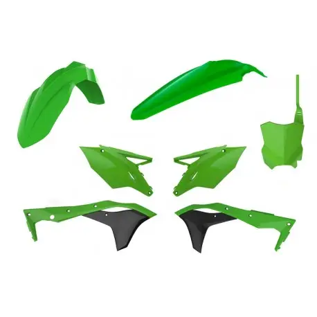 Kit plastique POLISPORT KAWASAKI KXF 250 KX 250 2017-2020 Livraison Gratuite