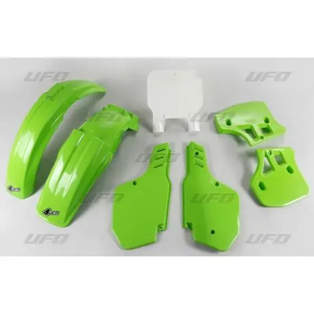 Kit plastique UFO couleur origine KAWASAKI KX 500 1993-1995 Prix Choc