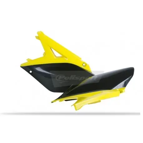 Meilleure Vente Plaques latérales POLISPORT SUZUKI RMZ 250 2010-2018
