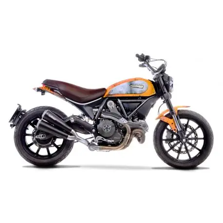 Echappement LEOVINCE GP DUAL CATALYSE DUCATI SCRAMBLER 2015-2016 Prix Choc