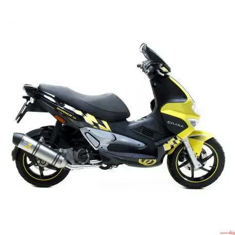 Prix Bas Echappement LEOVINCE LV ONE GILERA 125 RUNNER 2006-2016 200 RUNNER 2006-2012