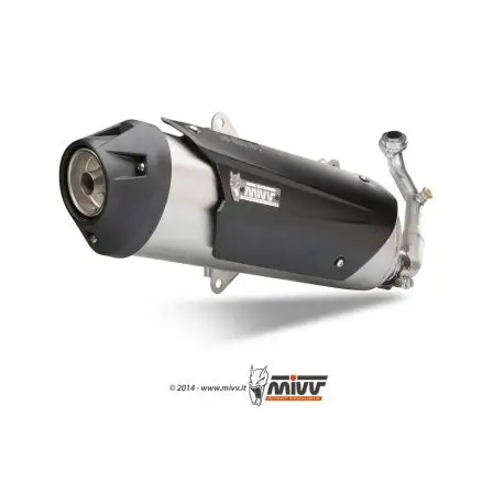 Echappement MIVV URBAN décatalysé MBK 400 EVOLIS YAMAHA X-MAX 400 Quantité Limitée