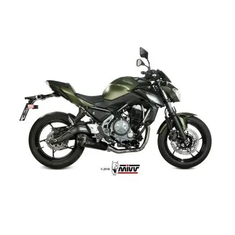 Ligne d'Echappement MIVV DELTA RACE KAWASAKI Z650 NINJA 650 2017-2023 Vente Flash
