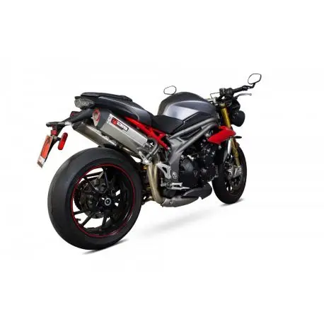 Echappement SCORPION Serket Position haute TRIUMPH 1050 SPEED TRIPLE 2016-2017 Affaire À Saisir