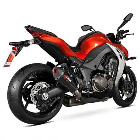 Expédition Rapide Echappement SCORPION SERKET RED POWER Z1000 2014-2016 Z1000SX sans valises 2014-2019