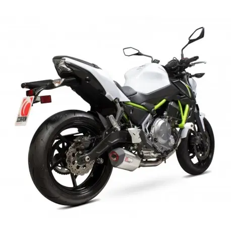 Ligne d'Echappement SCORPION Serket KAWASAKI Z650 2017-2019 Prix Cassé