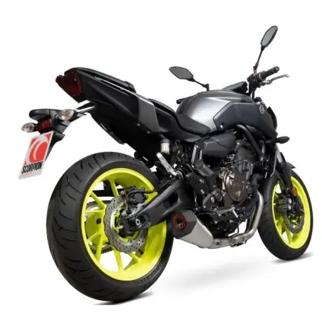Ligne d'Echappement SCORPION RED POWER SERKET YAMAHA MT 07 2014-2021 Authentique