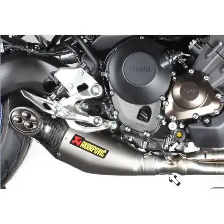Ligne complete d'Echappement AKRAPOVIC RACING LINE YAMAHA MT-09 2014-2020 XSR 900 2016-2021 MT 07 TRACER 2016-2020 Remise