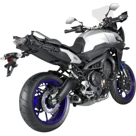 Ligne complete d'Echappement homologué AKRAPOVIC RACING LINE YAMAHA MT-09 2014-2016 MT-09 Tracer 2015-2016 Meilleure Vente