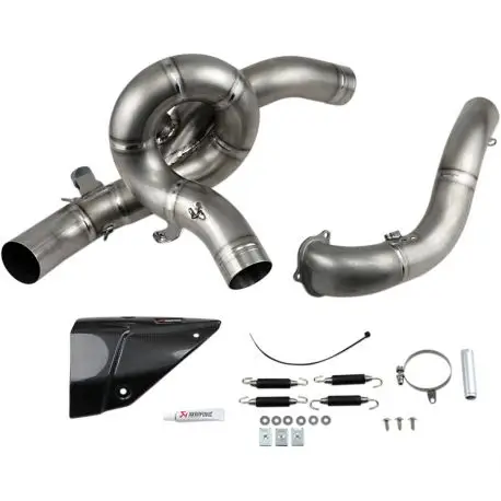 Collecteur d'echappement AKRAPOVIC DUCATI 1200 MULTISTRADA 2015-2017 Haute Qualité