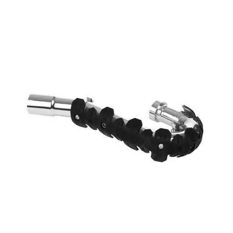 Meilleur Prix Protection collecteur d'echappement 4 temps universel version courte POLISPORT