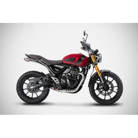 Ligne d&rsquo;échappement racing Zard TRIUMPH SPEED 400 SCRAMBLER 400 2024-2026 Offre Du Jour