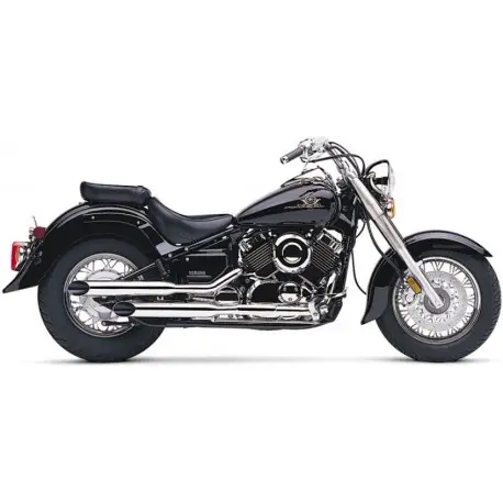 Nouvel Arrivage Echappement COBRA SLASH CUT YAMAHA XVS 650 DRAG STAR 2004-2011