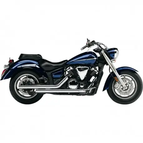 Ligne d'Echappement COBRA DRAGSTER STRAIGHT-CUT YAMAHA XVS 1300 MIDNIGHT STAR 2007-2015 Prix Réduit