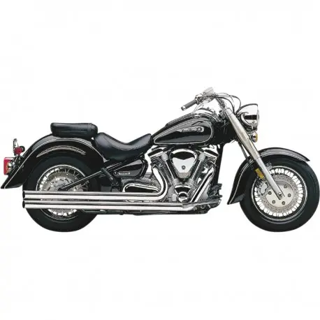 Ligne d'Echappement COBRA SPEEDSTER PowerPort long YAMAHA XV 1600 XV 1700 WILD STAR / ROAD STAR Must-Have