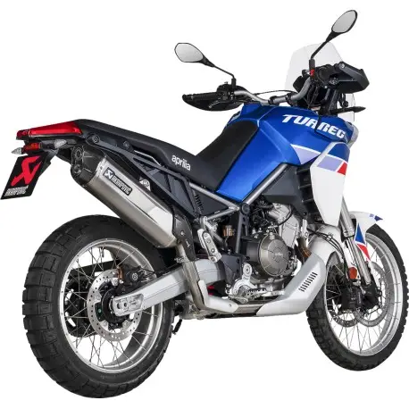Echappement AKRAPOVIC APRILIA 660 TUAREG 2022-2024 Certifié