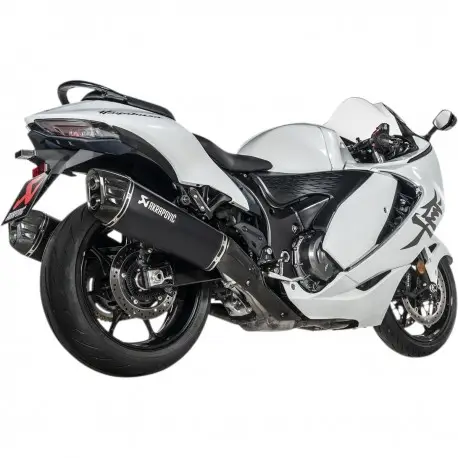 Echappement moto AKRAPOVIC SUZUKI GSXR 1300 HAYABUSA 2021-2025 Haute Qualité