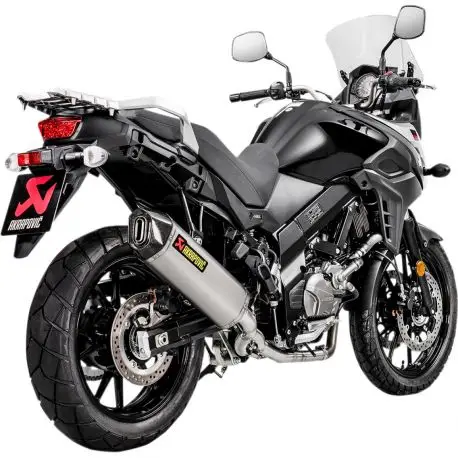 Ligne complete potd'Echappement AKRAPOVIC RACING LINE SUZUKI DL 650 V-STROM 2017-2024 Réduction