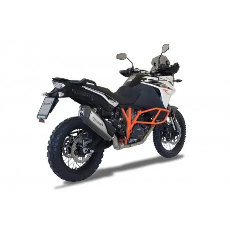 Echappement HP CORSE SPS KTM 1050 ADVENTURE 1090 ADVENTURE 1190 ADVENTURE 1290 SUPER ADVENTURE Prix Bas