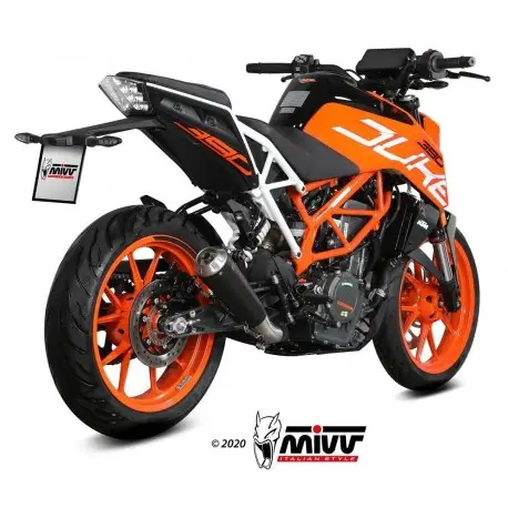 Echappement MIVV X-M1 KTM 125 DUKE 200 DUKE 390 DUKE RC125 RC390 Haute Qualité