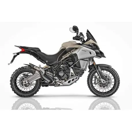 Echappement Qd Exhaust Power Gun DUCATI 1260 MULTISTRADA ENDURO 2019-2020 Populaire