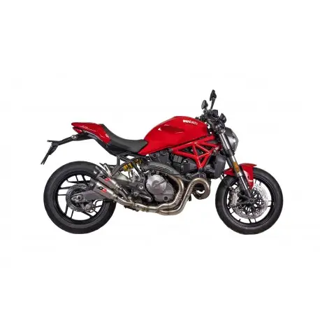 Echappement Qd Exhaust GUNSHOT DUCATI 1200 R MONSTER 2016-2019 Satisfait Ou Remboursé