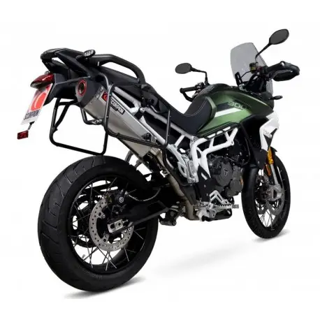 Echappement SCORPION RED POWER SERKET TRIUMPH 900 TIGER 2020-2023 / 850 TIGER SPORT 2021-2022 Promotion
