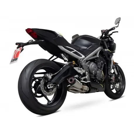 Offre Exclusive Echappement SCORPION RED POWER TRIUMPH 765 STREET TRIPLE 2020-2022