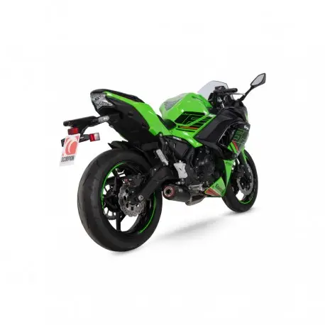 Ligne complète SCORPION RED POWER Kawasaki Ninja 650 2023-2026 Pas Cher