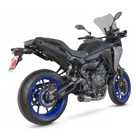 Ligne d'Echappement SCORPION SERKET RED POWER YAMAHA TRACER 7 2020-2024 Nouvelle Collection