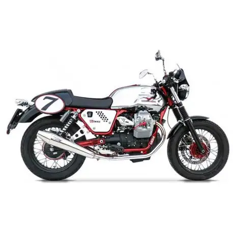 Achetez Aujourd’hui Double Echappement Zard Moto Guzzi V7 Classic / Café / Nevada