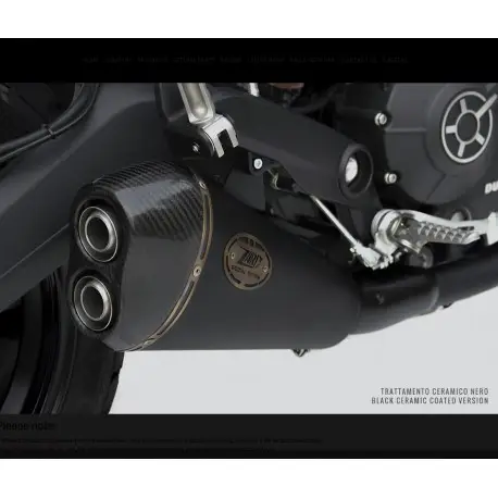 Affaire À Saisir Echappement Zard Bas Ducati 797 Monster 2017-2019