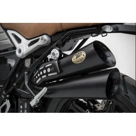 Prix Promo Echappement Zard haut double sortie HARDY pour BMW R NINE-T Scrambler 1200 2021-2023