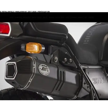 Echappement Zard Haut ROYAL ENFIELD 400 Himalayan 2017-2020 Certifié