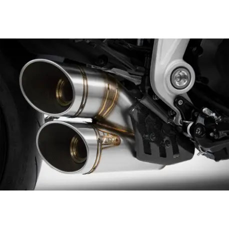 Ligne d'Echappement complete racing Zard Ducati Diavel 1260 2020-2022 Euro 4 Meilleure Vente