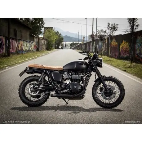 Bon Marché Ligne d&rsquo;Echappement Zard Cross haute racing TRIUMPH SCRAMBLER BONNEVILLE THRUXTON 2001-2016