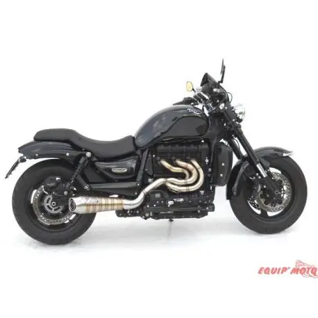 Acheter En Ligne Ligne d&rsquo;Echappement Zard Kit Sport « Snake Welded » Triumph Rocket III 2006-2018