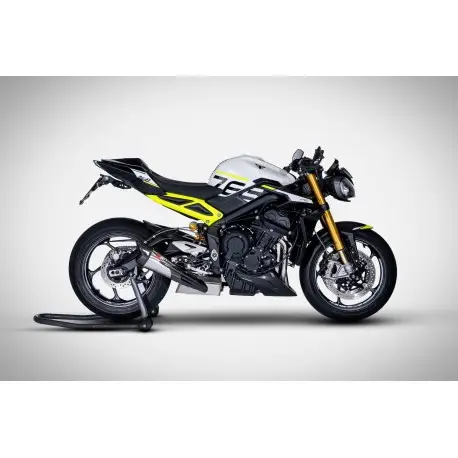 Livraison Gratuite Ligne d'Echappement Zard Triumph 765 Street Triple 2023-2026