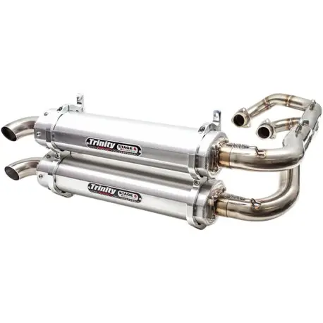 Ligne d'echappement quad TRINITY RACING stage 5 POLARIS GENERAL 1000 4X4 RZR S 1000 4X4 2016-2023 Pas Cher
