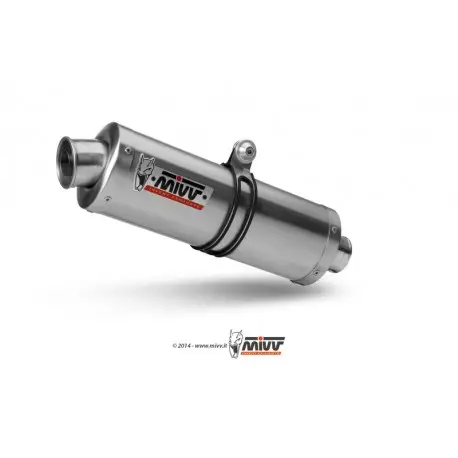 Produit De Marque Echappement MIVV Oval Classic SUZUKI GSF 600 BANDIT 1995-2004